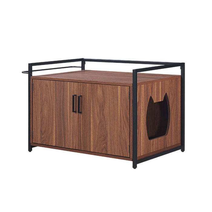 unipaws Wood Wood Litter Box Enclosure & Reviews Wayfair